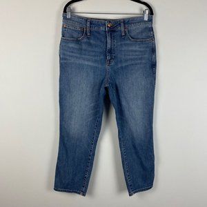 J.Crew Women's Curvy Vintage Slim-Straight Jean in Warm Surf Wash Size 31P L4714